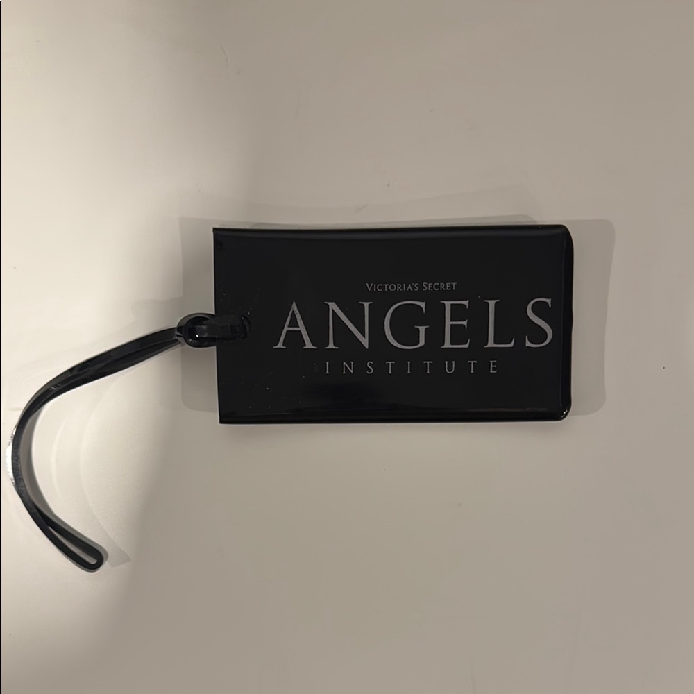 Victoria's Secret Black Travel Tag Rare